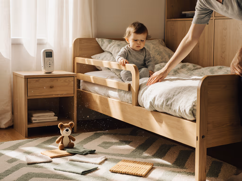 Sensory-Safe Toddler Bed Materials: Texture & Noise Test