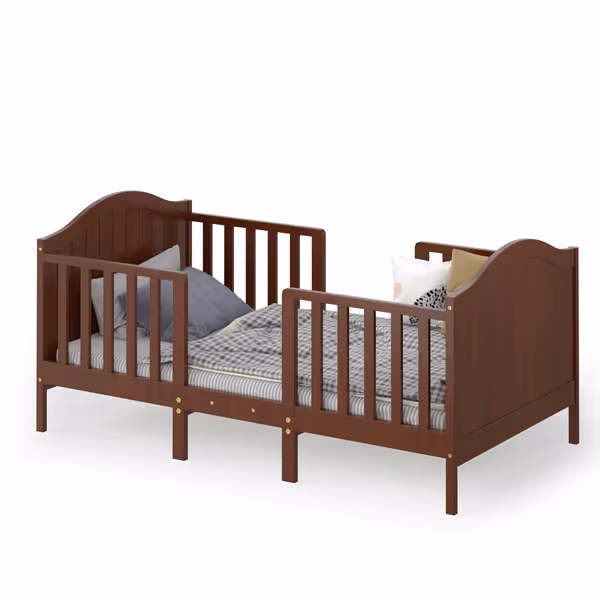 Costzon 2-in-1 Convertible Toddler Bed